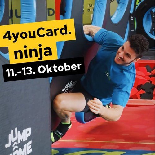 Are you ready for it? 🔥 Beweise deine Skills im @jumpdomelinz und werde der oder die nächste 4youCard.ninja!

☺️ für...